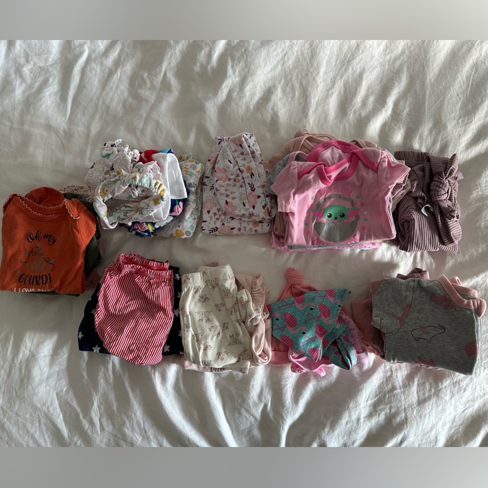 Baby girl 3-6 months bundle